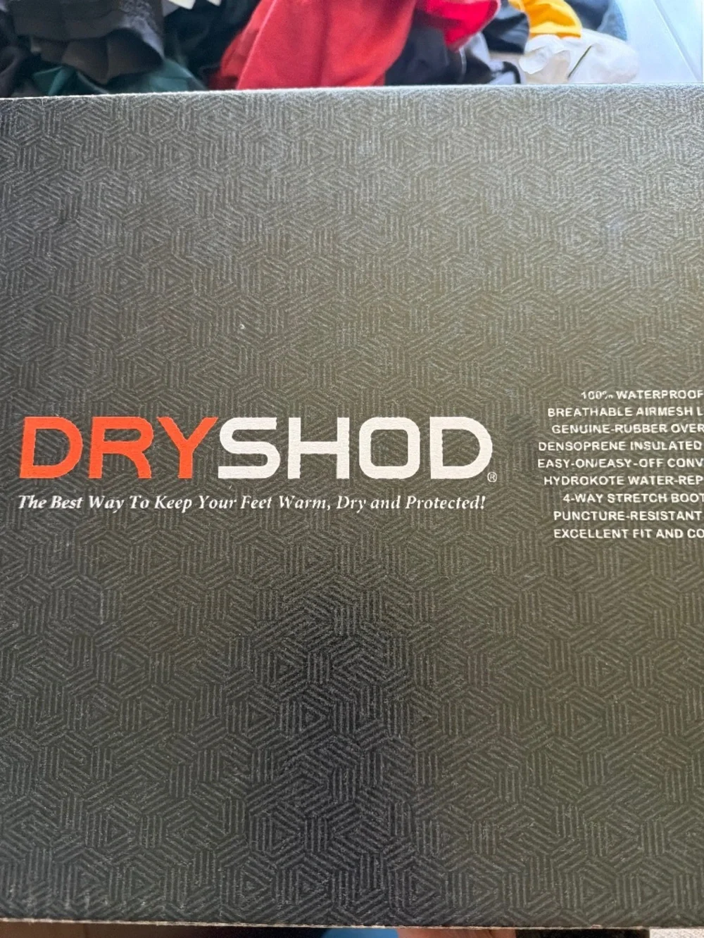 Dry shod winter boots